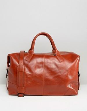 Кожаная сумка Royal Republiq Supreme. Цвет: коричневый