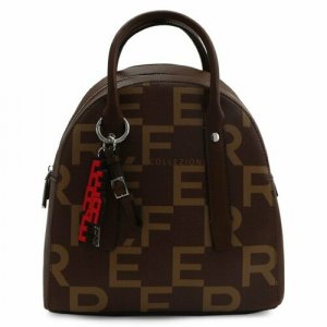 Рюкзак , коричневый Ferre Collezioni. Цвет: коричневый