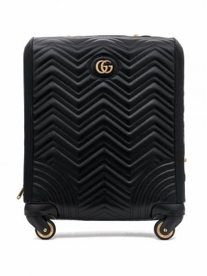 Кожаный чемодан GG Marmont Gucci