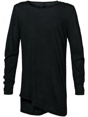 Полупрозрачный пуловер Forme D'expression. Цвет: черный