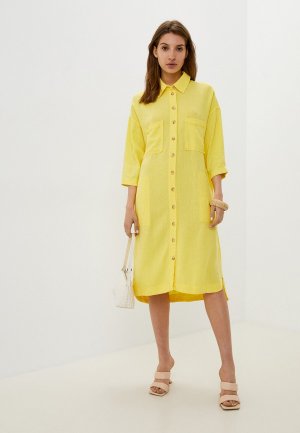 Платье Betty & Co. Цвет: желтый