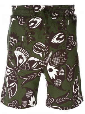 Спортивные шорты Giorgio Paul & Joe. Цвет: зелёный