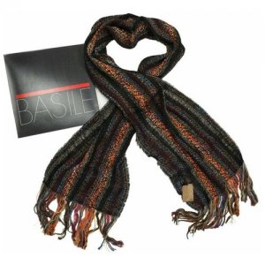 Стильный зимний шарф 840487 Basile. Цвет: черный