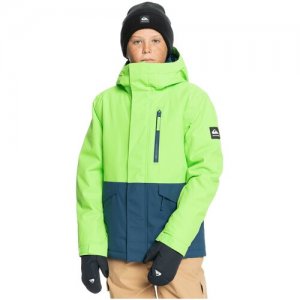 Куртка Сноубордическая Детская Mission Solid Boys Snow Jacket Insignia Blue (Возраст:12) Quiksilver