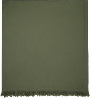 Шарф-одеяло цвета хаки Rick Owens