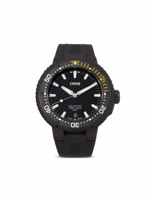 Наручные часы Aquis Pro Date Calibre 400 pre-owned 49.5 мм 2021-го года Oris. Цвет: черный