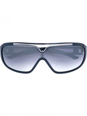 Большие солнцезащитные очки Jean Paul Gaultier Pre-Owned. Цвет: синий