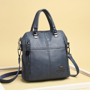 Летняя модная сумка для отдыха, рюкзак большой емкости, простой в стиле ретро женщин VIA ROMA