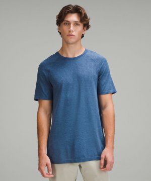 Рубашка с коротким рукавом Metal Vent Tech , синий Lululemon