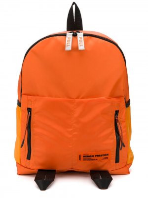 Рюкзак со вставками Heron Preston. Цвет: оранжевый