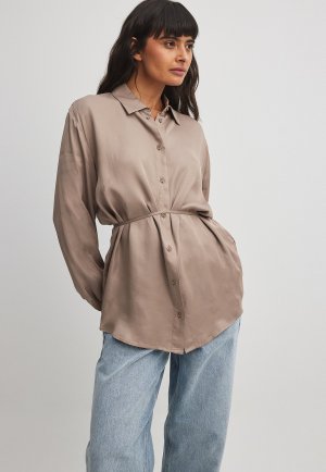 Блузка-рубашка , цвет taupe NA-KD