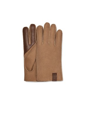 Перчатки M Whipstitch Sheepskin Glove UGG. Цвет: каштановый