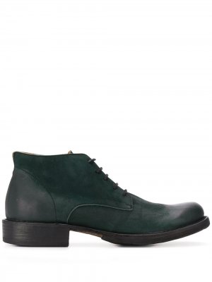 Ботинки на шнуровке Fiorentini + Baker. Цвет: зеленый