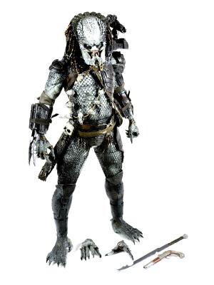 Фигурка Predators 2 - 1/4 Scale Series 3 Elder Predator Neca. Цвет: черный, белый, серебристый