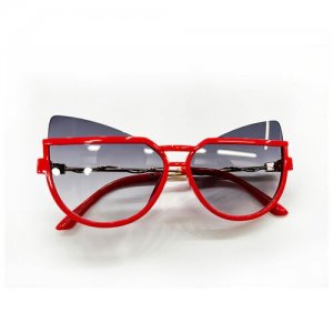 Солнцезащитные очки , красный Lukky. Цвет: красный