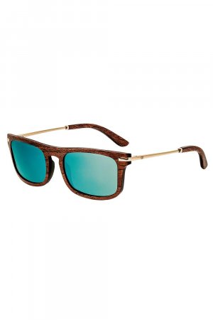 Поляризованные солнцезащитные очки Квинсленда , синий Earth Wood