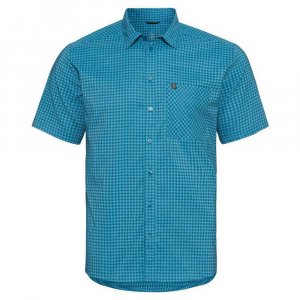 Рубашка с коротким рукавом Chemise Mc Nikko Check, синий Odlo