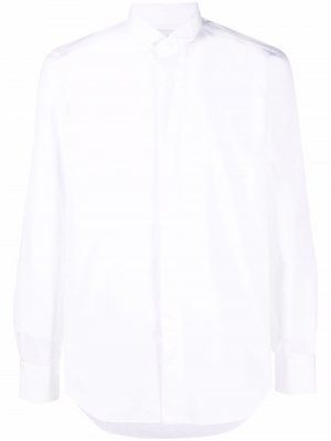 Рубашка с воротником-бабочкой D4.0. Цвет: белый