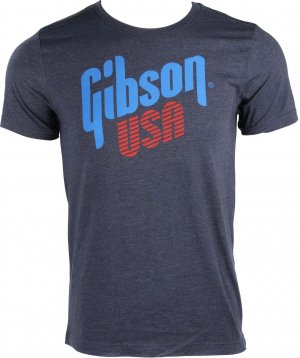 Футболка с логотипом Accessories USA — большой размер Gibson