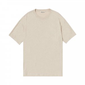 Бесшовная футболка с круглым вырезом , цвет Топ-коричневый Auralee