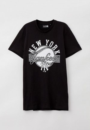 Футболка New Era Adult T-shirt MLB BASEBALL ARCH. Цвет: черный